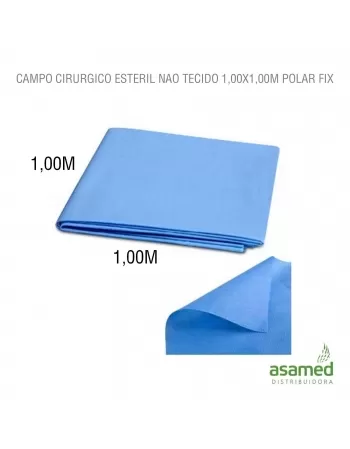 CAMPO CIRURGICO ESTERIL NAO TECIDO 1,00X1,00M POLAR FIX