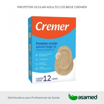 PROTETOR OCULAR ADULTO C/12 BEGE CREMER