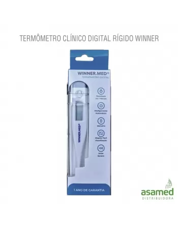 TERMOMETRO CLINICO DIGITAL RIGIDO WINNER