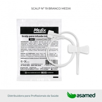 SCALP Nº 19 BRANCO MEDIX