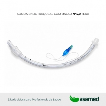 SONDA ENDOTRAQUEAL COM BALAO Nº4,0 TERA