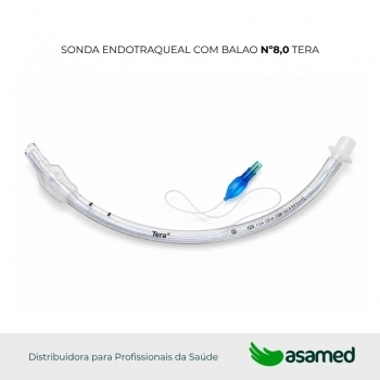SONDA ENDOTRAQUEAL COM BALAO Nº8,0 TERA