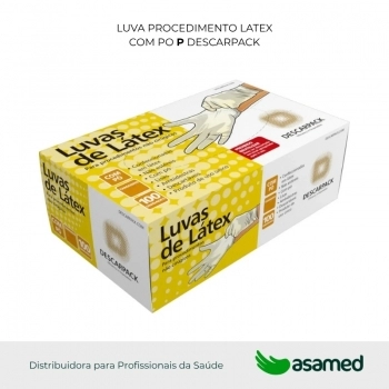 LUVA PROCEDIMENTO LATEX COM PO P DESCARPACK