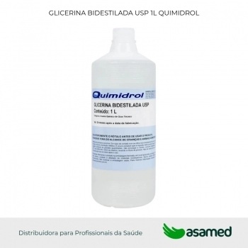 GLICERINA BIDESTILADA USP 1L QUIMIDROL