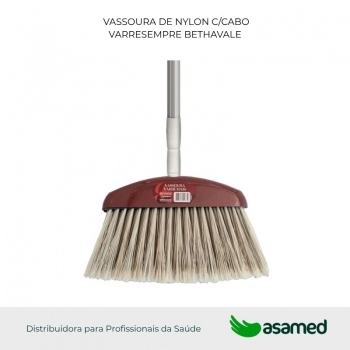 VASSOURA DE NYLON C/CABO VARRESEMPRE BOMPACK