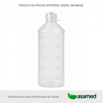 FRASCO NUTRICAO ENTERAL 500ML BIOBASE
