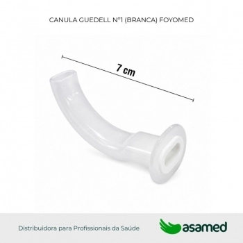 CANULA GUEDELL Nº1 (BRANCA) FOYOMED