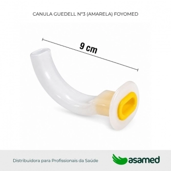 CANULA GUEDELL Nº3 (AMARELA) FOYOMED