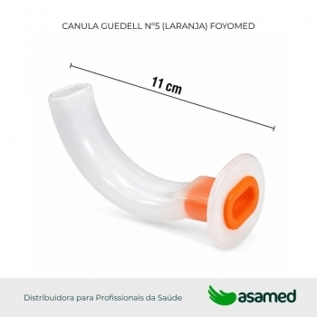 CANULA GUEDELL Nº5 (LARANJA) FOYOMED