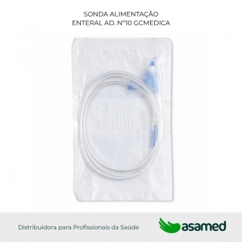 SONDA ALIMENTAÇÃO ENTERAL AD. Nº10 GCMEDICA