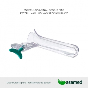 ESPECULO VAGINAL DESC. P NÃO ESTERIL NÃO LUB. VAGISPEC KOLPLAST