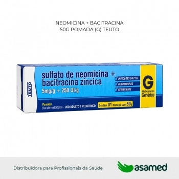 NEOMICINA + BACITRACINA 50G POMADA (G) TEUTO