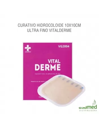 CURATIVO HIDROCOLOIDE 10X10CM ULTRA FINO VITALDERME