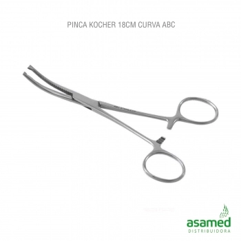 PINCA KOCHER 18CM CURVA ABC