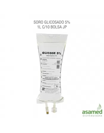 SORO GLICOSADO 5% 1L C/10 BOLSA JP