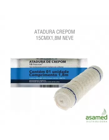 ATADURA CREPOM 15CMX1,8M NEVE