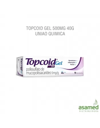 TOPCOID GEL 500MG 40G UNIAO QUIMICA