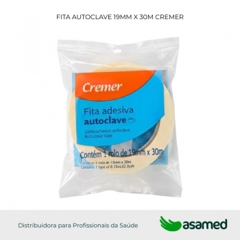 FITA AUTOCLAVE 19MM X 30M CREMER