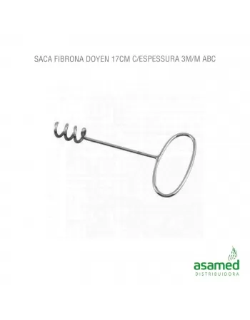 SACA FIBROMA DOYEN 17CM C/ESPESSURA 3M/M ABC