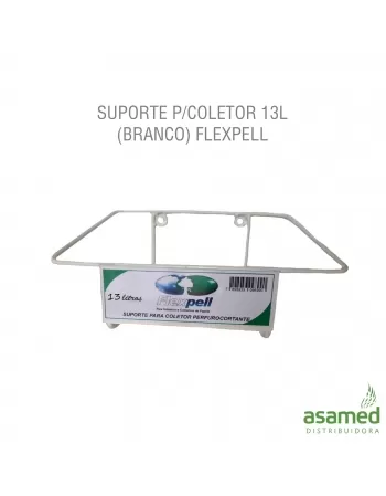 SUPORTE P/COLETOR 13L (BRANCO) FLEXPELL