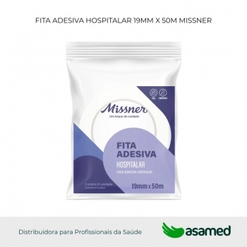 FITA ADESIVA HOSPITALAR 19MM X 50M MISSNER