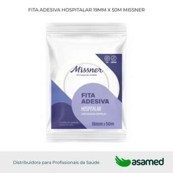 FITA ADESIVA HOSPITALAR 19MM X 50M MISSNER