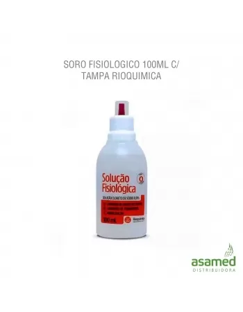 SORO FISIOLOGICO 0100ML C/ TAMPA RIOQUIMICA