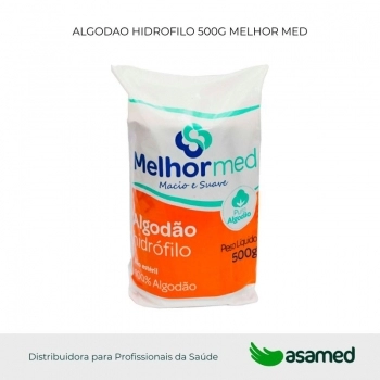 ALGODAO HIDROFILO 500G MELHOR MED