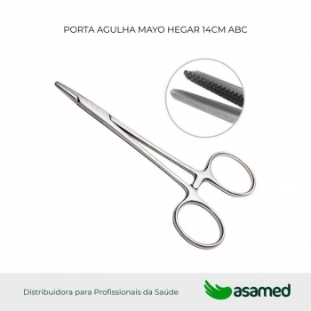 PORTA AGULHA MAYO HEGAR 14CM ABC