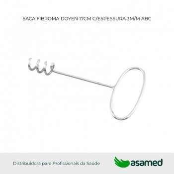 SACA FIBROMA DOYEN 17CM C/ESPESSURA 3M/M ABC