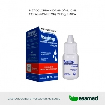 METOCLOPRAMIDA 4MG/ML 10ML GOTAS (VOMISTOP) MEDQUIMICA