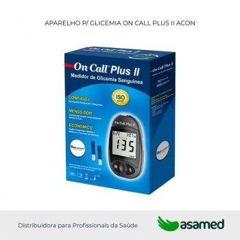 APARELHO P/ GLICEMIA ON CALL PLUS II ACON