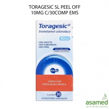 TORAGESIC SL PEEL OFF 10MG C/30COMP EMS