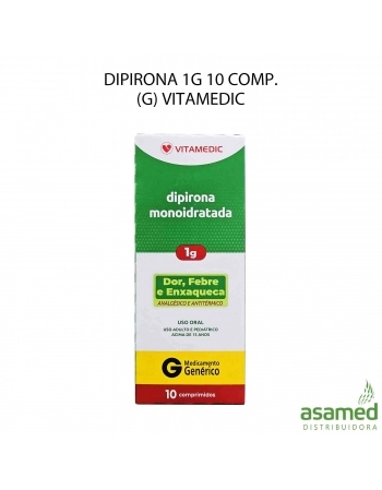 DIPIRONA 1G 10 COMP. (G) VITAMEDIC