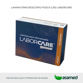 LAMINA P/ MICROSCOPIO FOSCA C/50 VISION