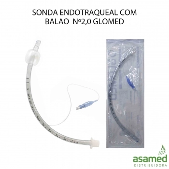 SONDA ENDOTRAQUEAL COM BALAO Nº2,0 GLOMED