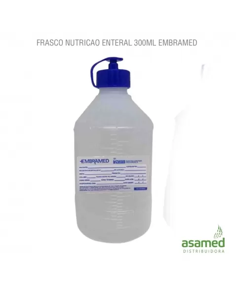 FRASCO NUTRICAO ENTERAL NAO EST. 300ML EMBRAMED