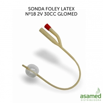 SONDA FOLEY Nº18 30CC 2V GLOMED