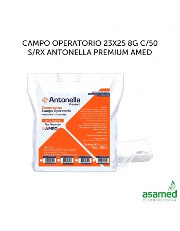 CAMPO OPERATORIO 23X25 8G C/50 S/RX ANTONELLA PREMIUM