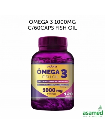 OMEGA 3 1000MG C/60CAPS FISH OIL
