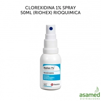 CLOREXIDINA 1% SPRAY 50ML (RIOHEX) RIOQUIMICA