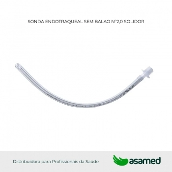 SONDA ENDOTRAQUEAL SEM BALAO Nº2,0 SOLIDOR