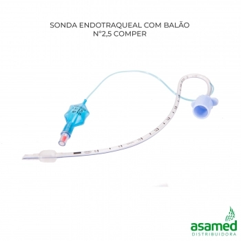 SONDA ENDOTRAQUEAL COM BALAO Nº2,5 COMPER