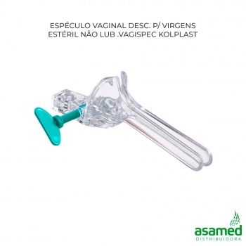 ESPECULO VAGINAL DESC. P NÃO ESTETIL NÃO LUBRIFICADO VAGISPEC KOLPLAST