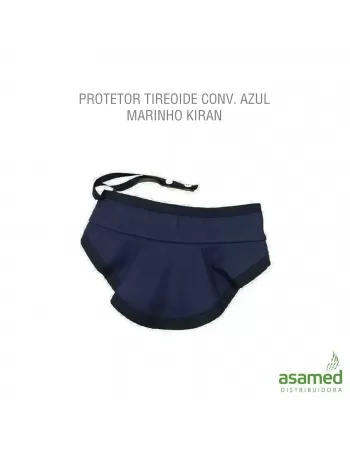 PROTETOR TIREOIDE CONV. AZUL MARINHO KIRAN