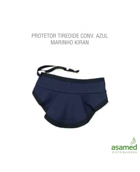 PROTETOR TIREOIDE CONV. AZUL MARINHO KIRAN