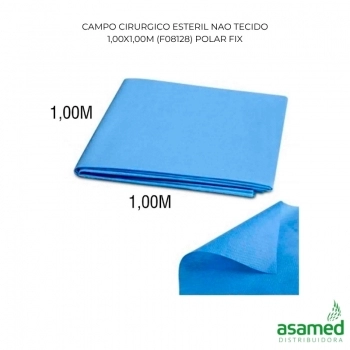 CAMPO CIRURGICO ESTERIL NAO TECIDO 1,00X1,00M (F08128) POLAR FIX