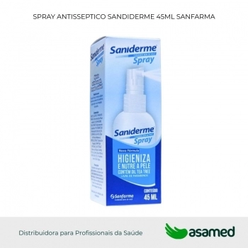 SPRAY ANTISSEPTICO SANDIDERME 45ML SANFARMA
