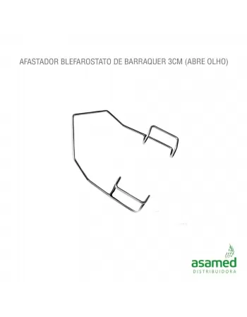 AFASTADOR BLEFAROSTATO DE BARRAQUER 3CM (ABRE OLHO)