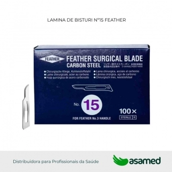 LAMINA DE BISTURI Nº15 FEATHER